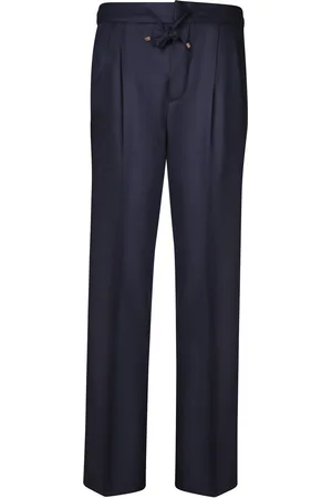 Brunello Cucinelli Pleated Tapered Leg Trousers