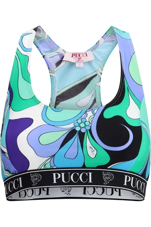 Puccini Orchid Print Sport Top