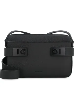 Salvatore Ferragamo Gancini Leather Shoulder Bag