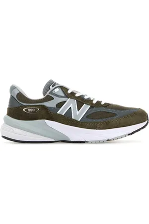 New Balance Multicolor Mesh And Suede 990v6 Sneakers