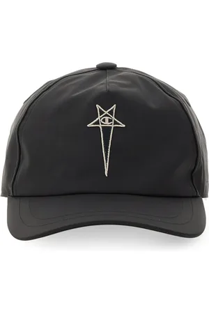 Rick Owens Baseball Cap With Embroidery