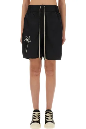 Rick Owens Shorts With Logo