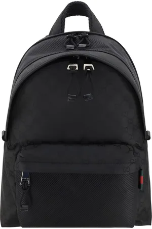 Gucci Gg Pattern Nylon Backpack