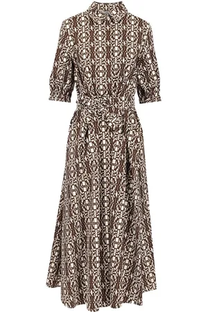 Max Mara Printed Cotton Shirtdress