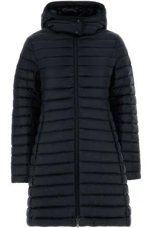 Moncler Midnight Blue Nylon Igelong Down Jacket