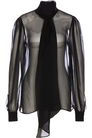 Saint Laurent Transparent Shirt