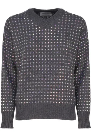 Sportmax Sweater With Applied Rhinestones