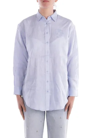 Ralph Lauren Curved Hem Long-sleeved Shirt