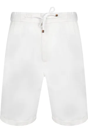 Brunello Cucinelli Cotton And Linen Bermuda Shorts