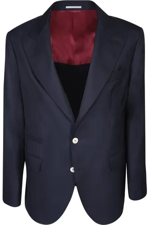 Brunello Cucinelli Single-breasted Dark Jacket