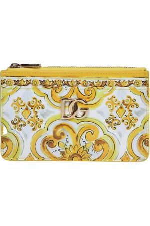 Dolce & Gabbana Polished Leather Card Holder