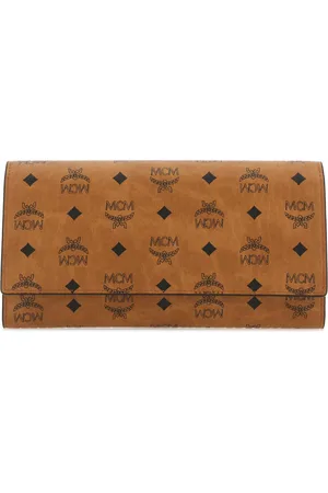 MCM Printed Canvas Wallet