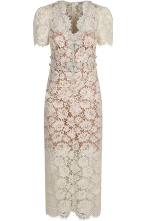 Self-Portrait Lace Midi Dress
