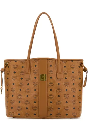 MCM Printed Canvas Medium Liz Shopping Bag