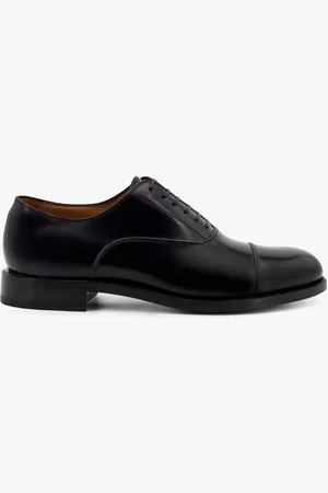 Salvatore Ferragamo Fabian Leather Lace-up Shoe
