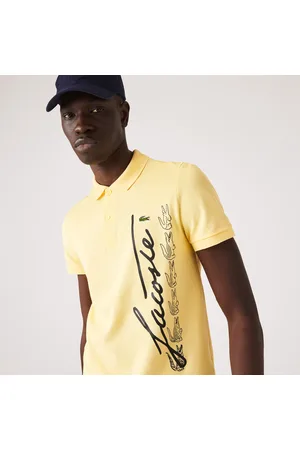 Playera 2025 lacoste amarilla