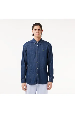 Camisa vaquera lacoste hombre hot sale