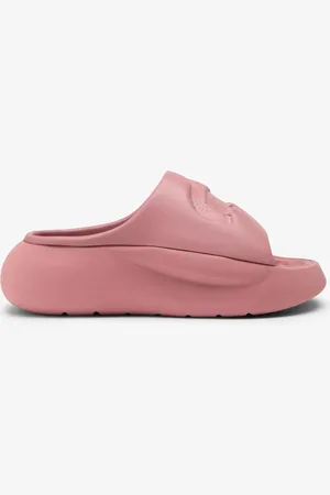 Lacoste Sandalias Serve Slide 3.0 de material sintético para mujer