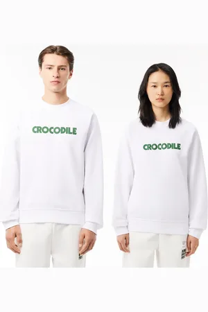 Lacoste Sudadera holgada con cuello redondo