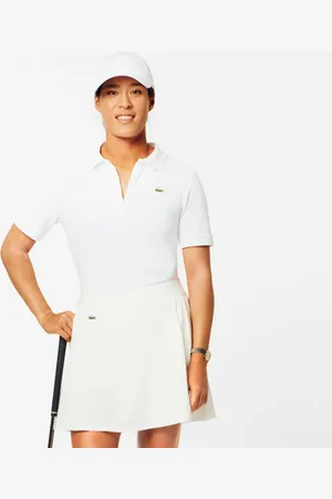 Lacoste Polo de golf elástico ultra seco y corte entallado
