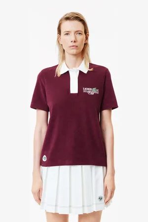 Lacoste Polo de tenis de rizo edición Roland-Garros