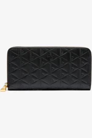 Lacoste Cartera Maheki de piel repujada con Cierre para mujer