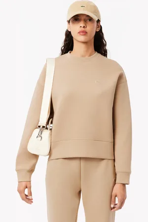 Lacoste Sudadera Para mujer oversize de algodón