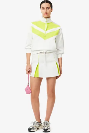 Lacoste Falda entrelazada ajustable con Color Block