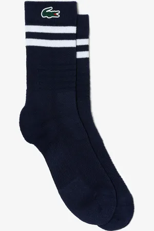Lacoste Calcetines deportivos de algodón ligero para hombre