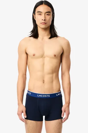 Lacoste Pack de 3 Boxers con logo en la cintura
