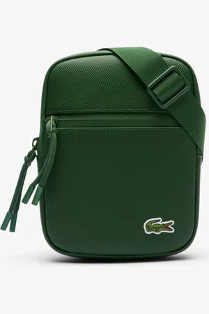 Lacoste Bolso satchel delgado LCST pequeño para hombre