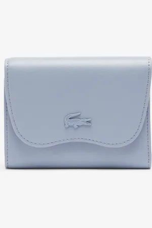 Lacoste Cartera de piel con Cierre Lora para mujer