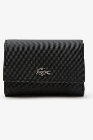 Lacoste Cartera Anna con solapa y cierre a presión para mujer