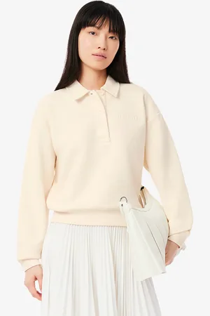 Lacoste Sudadera Para mujer con cuello polo