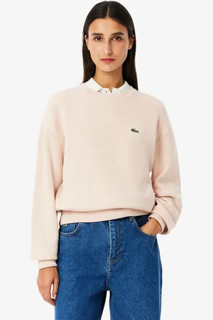 Lacoste Suéter de algodón para mujer