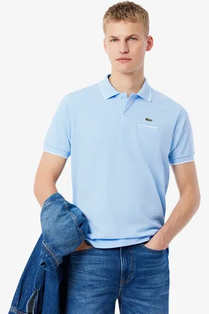Lacoste Polo L.12.12 con detalle de bolsillo Classic Fit para hombre