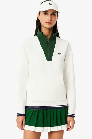 Lacoste Sudadera Tennis Heritage con protección UV para mujer