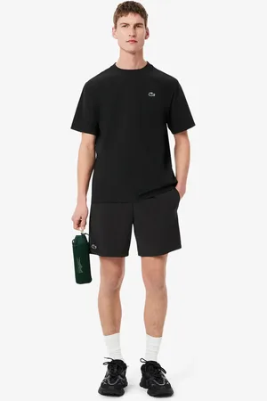 Lacoste Pantalones cortos deportivos elásticos, ligeros y ultra secos para hombre