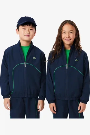 Lacoste Chamarra deportiva repelente al agua para niños