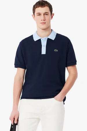 Lacoste Polo de corte clásico con cuello en contraste L.12.12 para hombre