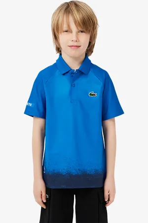 Lacoste Polo de niño x Daniil Medvedev de punto elástico
