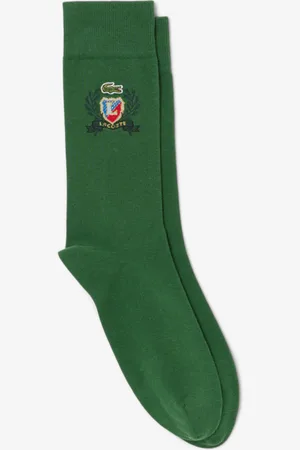 Lacoste Calcetines unisex con detalles de escudo