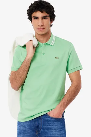 Lacoste Polo de algodón Pima de corte regular para hombre
