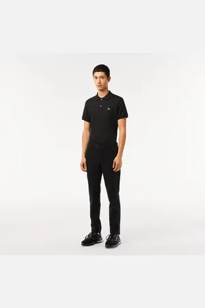 Lacoste Pantalones para hombre slim fit de algodón elástico