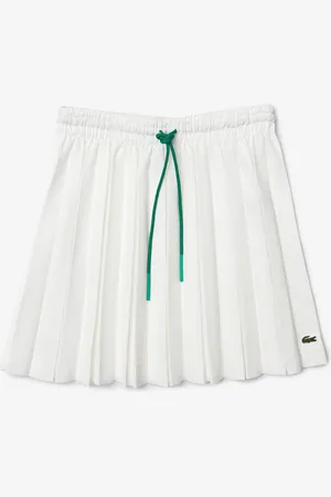 Lacoste Lacoste Falda corta plisada con cordón LIVE Heritage para mujer