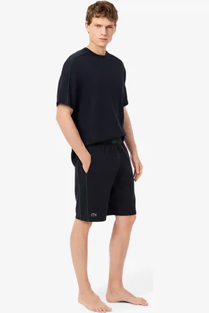 Lacoste Shorts de estar por casa de punto texturizado para hombre