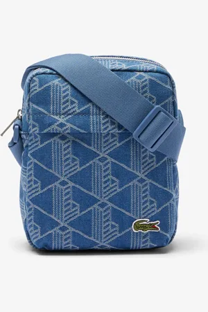 Lacoste Bolso satchel vertical unisex con motivo Neocroc