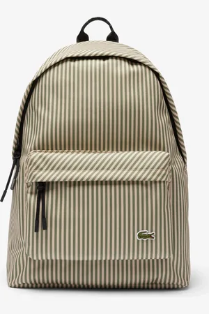 Lacoste Mochila unisex Neocroc a rayas