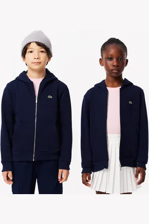 Lacoste Sudadera con gorro y Cierre para niño