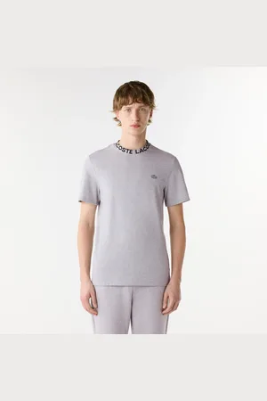 Lacoste Playera con cuello en jacquard de piqué ligero